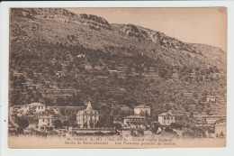 VENCE - ALPES MARITIMES - CARTE COMMERCIALE - PENSION DE FAMILLE LES PLATANES - Vence