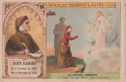 CHROMO CHOCOLAT DELESPAUL-HAVEZ à LILLE  -  DANTE ALIGHIERI  -  LA DIVINE COMEDIE  - - Autres & Non Classés