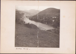 Valea Cernei La Toplița, Județul Hunedoara, Fotografie De Emmanuel De Martonne, 1921 G33N - Lieux
