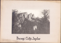 Bucegi Colții Jepilor, Fotografie De Augustin Florinescu, Anii 1920 G31N - Lugares