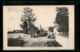 CPA Paizay-le-Chapt, Entree Du Bourg  - Other & Unclassified