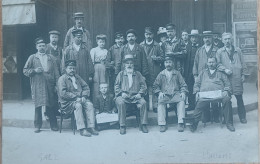 EMPLOYÉS DU GAZ CARTE PHOTO - Fotos