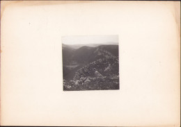 Valea Carașului Văzută Dinspre Platoul Iabalcea, Fotografie De Emmanuel De Martonne, 1921 G28N - Lugares