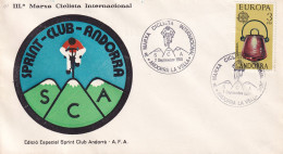 POSTMARKET  1980 ANDORRA - Cyclisme