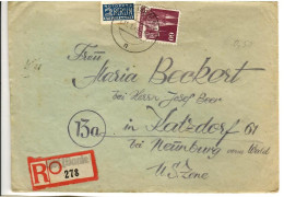 79999 -  De HOF Pour La Zone  U.S. - Storia Postale