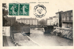 11 - Trèbes - La Quai Du Canal - Sonstige & Ohne Zuordnung
