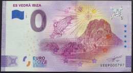 BILLETE 0 Euro Souvenir 0 € ESPAÑA: VEEP 2020-01 ES VEDRÁ IBIZA - Other & Unclassified