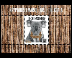 CRYPTO STAMP No. 8 The Koala Liechtenstein 2024 - Other & Unclassified