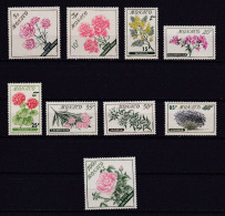 MONACO 1959 TIMBRE N°514/22 NEUF** FLEURS - Unused Stamps