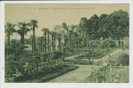 BERGERAC - DORDOGNE - JARDIN MUNICIPAL - LA ROSERAIE ET LES PALMIERS - Bergerac