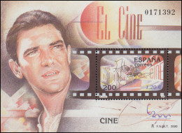 Spanien Block 88 Kino: Schauspieler Antonio Banderas, **/MNH - Otros & Sin Clasificación