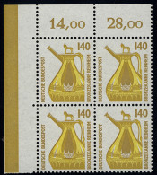 1401 SWK 140 Pf Eck-Vbl. Ol ** Postfrisch - Unused Stamps