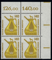 1401 SWK 140 Pf Eck-Vbl. Or ** Postfrisch - Unused Stamps