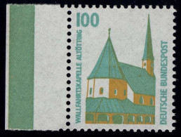 1406u SWK 100 Pf Seitenrand Li. ** Postfrisch - Unused Stamps