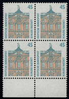 1468 SWK 45 Pf UR-Viererbl. ** Postfrisch - Nuevos