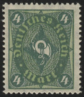 173 Freimarke Posthorn 4 M Wz 1 ** - Unused Stamps