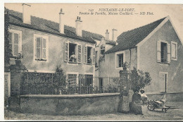 77 // FONTAINE LE PORT    Pension De Famille  Maison Couillard  ND 142  ** - Andere & Zonder Classificatie