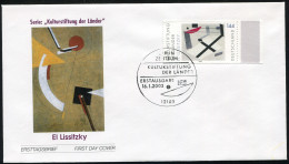 2308 Kulturstiftung Der Länder - El Lissitzky - FDC Berlin - Andere & Zonder Classificatie