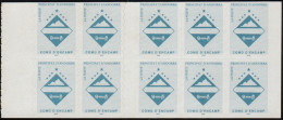 Andorra (Französische Post) Markenheftchen 0-7 Wappen Encamp ** / MNH - Postzegelboekjes