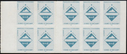 Andorra (Französische Post) Markenheftchen 0-7 Wappen Encamp ** / MNH - Cuadernillos