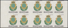 Andorra (Französische Post) Markenheftchen 0-10 Wappen Andorra La Vella ** / MNH - Postzegelboekjes