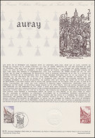 Collection Historique: Gemeinde Auray / Bretagne & Fachwerkbauten 30.6.1979 - Autres & Non Classés