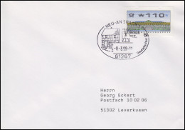HESSEN-PARK Freilichtmuseum, ATM-EF Brief SSt Neu-Anspach Vom 8.3.1999 - Altri & Non Classificati