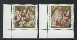 1639-1640 Weihnachten 1992, Ecke U.l. Satz ** - Unused Stamps