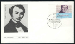 2163 Albert Lortzing FDC Bonn - Covers & Documents