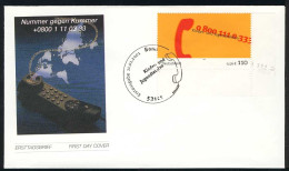 2164 Kinder- Und Jugendtelefon FDC Bonn - Storia Postale