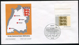 2248 Baden-Württemberg FDC Bonn - Lettres & Documents