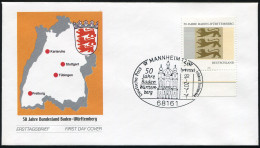 2248 Baden-Württemberg FDC Mannheim - Lettres & Documents