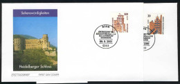 2224-2235 SWK Bremen Und Heidelberg 2001 - Satz Auf 2 FDC Bonn - Storia Postale