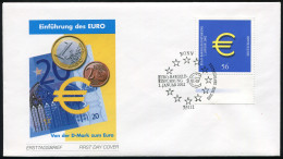 2234 Euroeinführung FDC Bonn - Covers & Documents