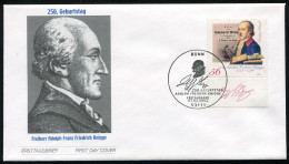 2241 Adolph Freiherr Von Knigge FDC Bonn - Briefe U. Dokumente