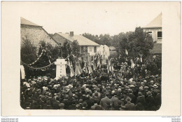 RARE TAIZY CARTE PHOTO INAUGURATION DU MONUMENT AUX MORTS - Other & Unclassified