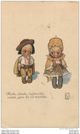 ILLUSTRATEUR  CARTE SLOVENE  AFFRANCHIE DE SLOVENIE EN 1920 - Autres & Non Classés