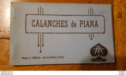 CORSE CALANCHES DE PIANA 10 CARTES POSTALES DETACHABLES EDITION TOMASI - Andere & Zonder Classificatie