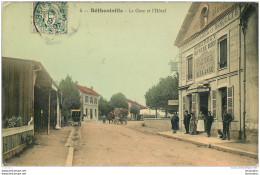 BETHENIVILLE LA GARE ET L'HOTEL - Bétheniville