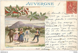 AUVERGNE  LA BOURREE  ILLUSTRATEUR - Auvergne