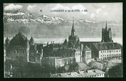 14722 - SUISSE - LAUSANNE Et Les Alpes - Lausanne