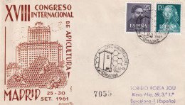 POSMARKET 1961  ESPAÑA - Honingbijen
