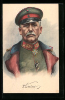 Künstler-AK Heerführer Von Einem In Uniform  - Weltkrieg 1914-18