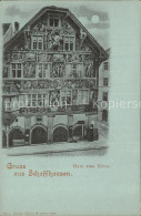 12476125 Schaffhausen SH Haus Zum Ritter Schaffhausen - Altri & Non Classificati