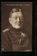 AK Generalfeldmarschall Frh. V. D. Goltz In Uniform  - Oorlog 1914-18