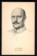 Künstler-AK Heerführer Von Moltke, Generaloberst  - Oorlog 1914-18