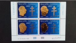 NOUVELLE CALEDONIE   N°682**  En Bloc De 4  Coin Daté - Unused Stamps