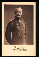 AK Heerführer Von Falkenhayn In Uniform Mit Orden  - Weltkrieg 1914-18