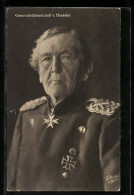 AK Generalfeldmarschall V. Haeseler Mit Eisernem Kreuz  - Oorlog 1914-18