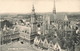 BELGIQUE - Furnes - Vue Panoramique De La Ville - Carte Postale Ancienne - Otros & Sin Clasificación